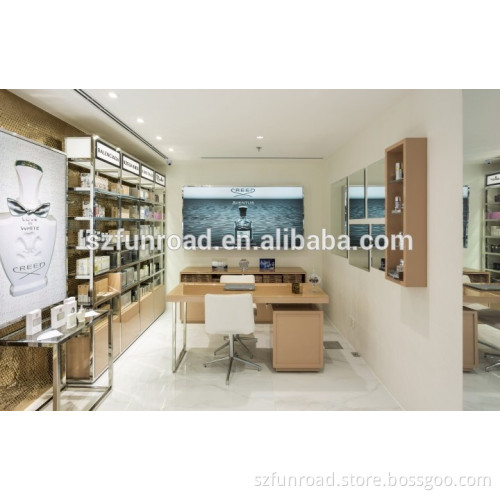 fashion perfume display/perfume shop showcase design